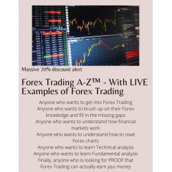 Forex Trading A-Z™ - With LIVE Examples of Forex Trading (Total size: 739.9 MB Contains: 7 files)